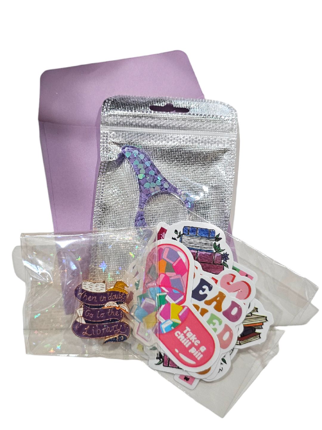 Purple Blind Date with a Thriller Book & Cup Box Bundle