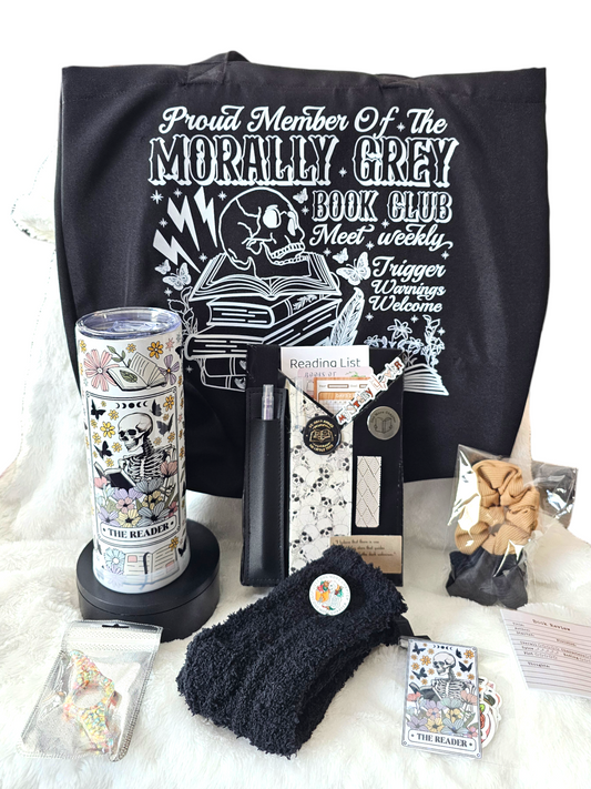 Black Blind Date with a Thriller Book and Tumbler Box Bundle