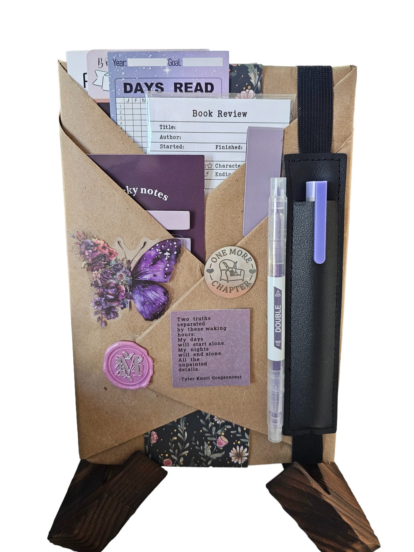 Purple Blind Date with a Thriller Book & Cup Box Bundle